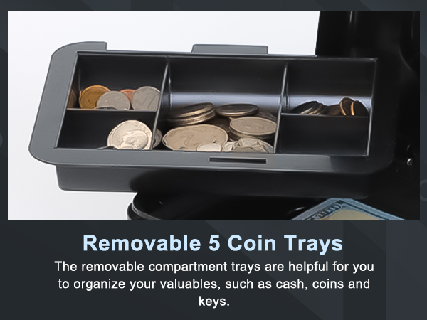 cash box with key