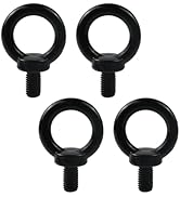 Antrader M10 Lifting Eye Bolts,4Pcs Stainless Steel Machinery Shoulder Lifting Eye Bolt