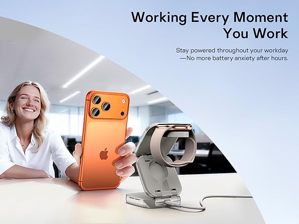 AC ISLAND W7 Flip 5 in 1 Charging Station for MagSafe