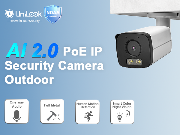 4mp bullet poe camera