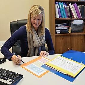 C-Line Write-on Poly Binder Pockets