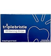 Triple Bristle | Teeth Whitening Strips | Vivid White Teeth Whitening | Removes Years of Stains |...