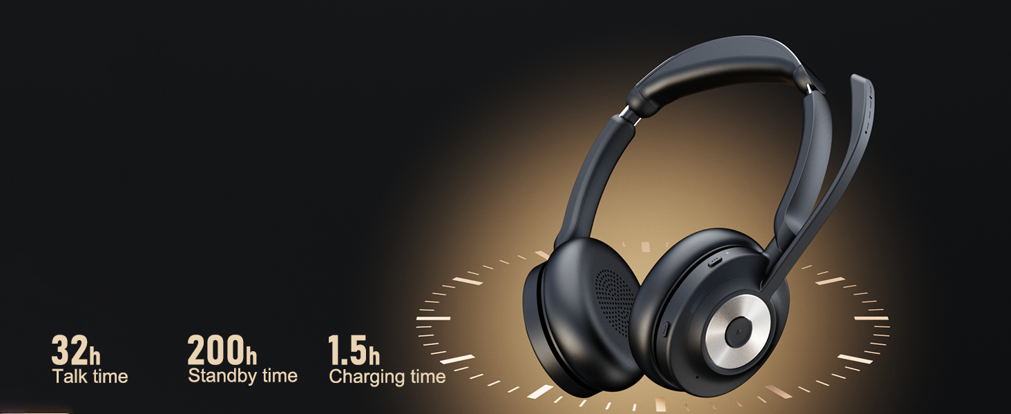 bluetooth headset with microphone
