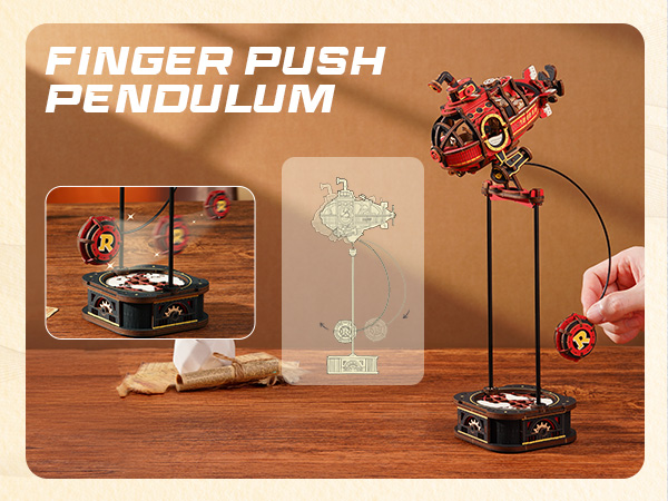 ROKR Pendulum Balance Toy, 3D Wooden Puzzles for Adults
