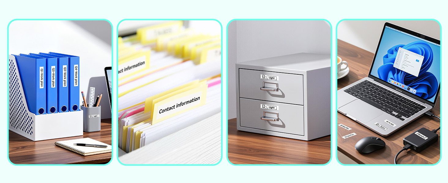D30 labels for office