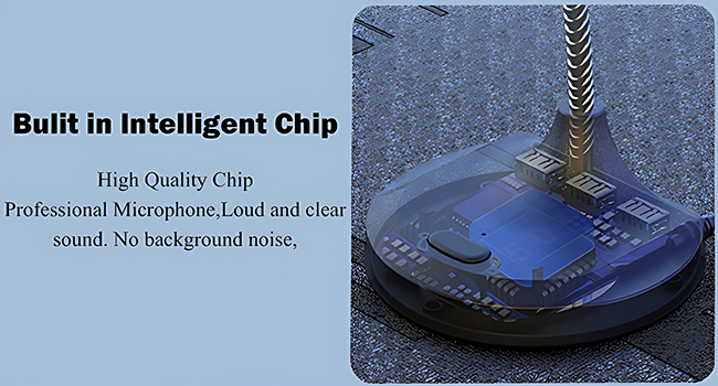 USB Computer Microphone with Mute Button and RGB Lighting,Plug&amp;amp;Play Mic for Conference