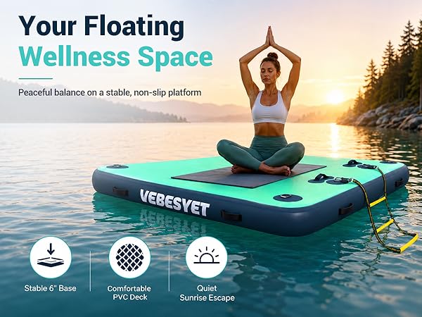 inflatable dock