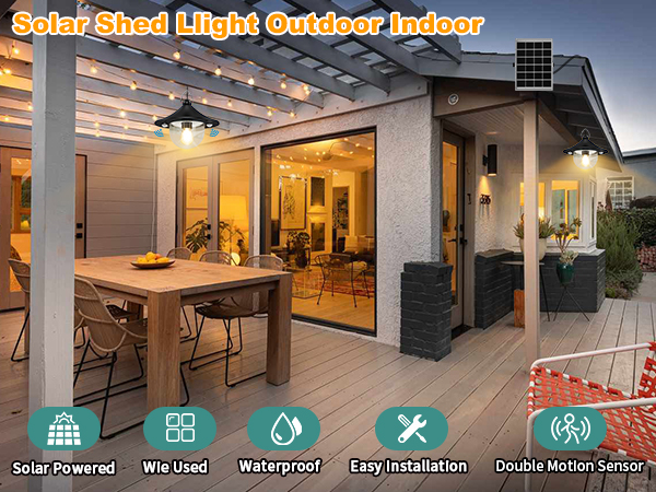 solar shed light