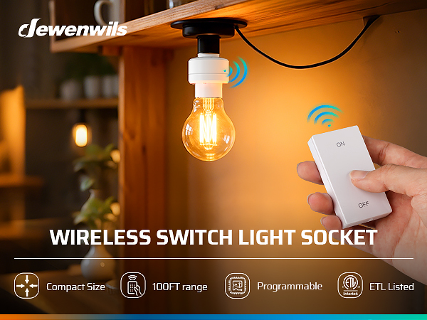 Remote Control Light Socket