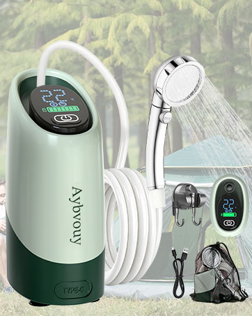 camping shower pump