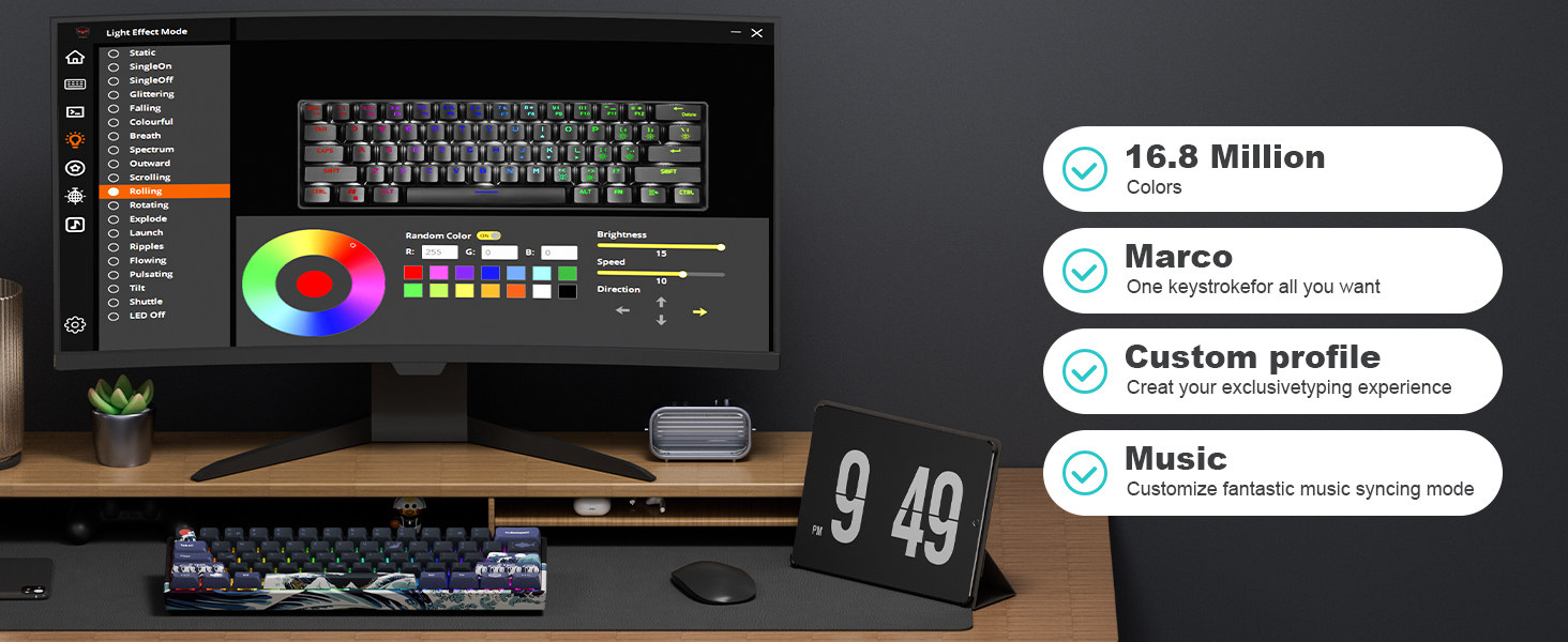 60% Wireless Mechanical Keyboard