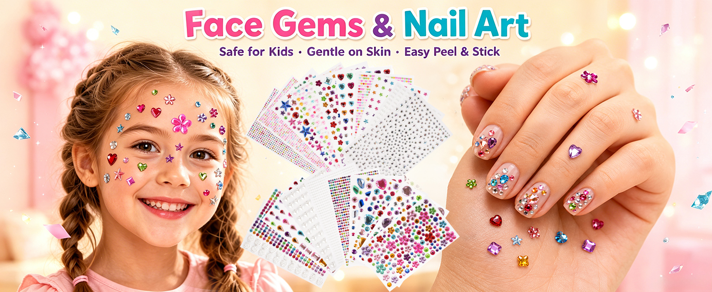 Gem Stickers for Kids