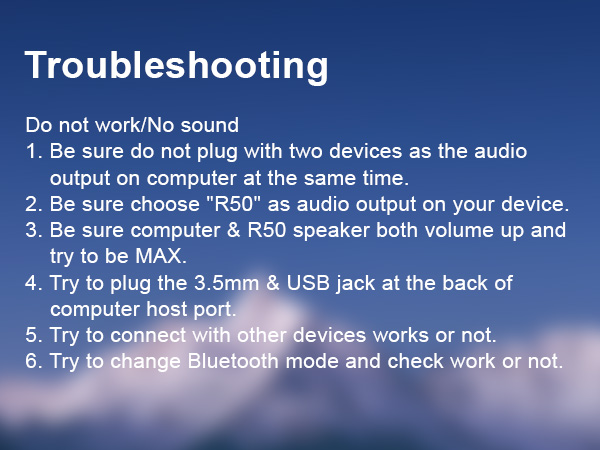 R50-BK-Troubleshooting ???