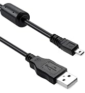 AZJCKEW USB Charging Cable Compatible with Nikon Coolpix L830 S3300 S3000 Fujifilm FinePix JX650 ...