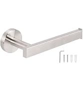 NearMoon Bath Square Toilet Paper Holder, Premium SUS304 Stainless Steel Rustproof Wall Mounted T...