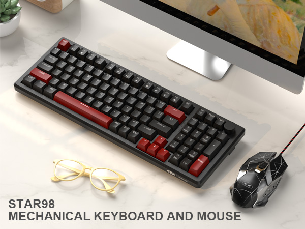 STAR98 MECHANICAL KEYBOARD AND MOUSE