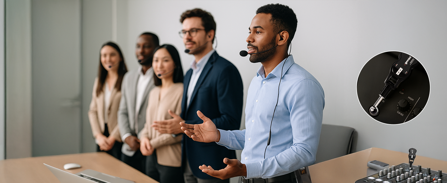 wireless mic for fitness instructor,hands free microphone,fitness microphone headset,wireless