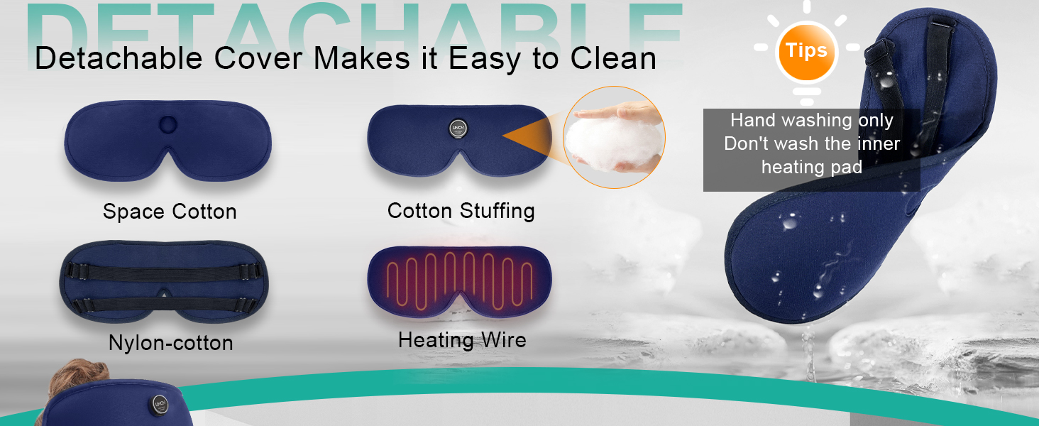 heated eye mask