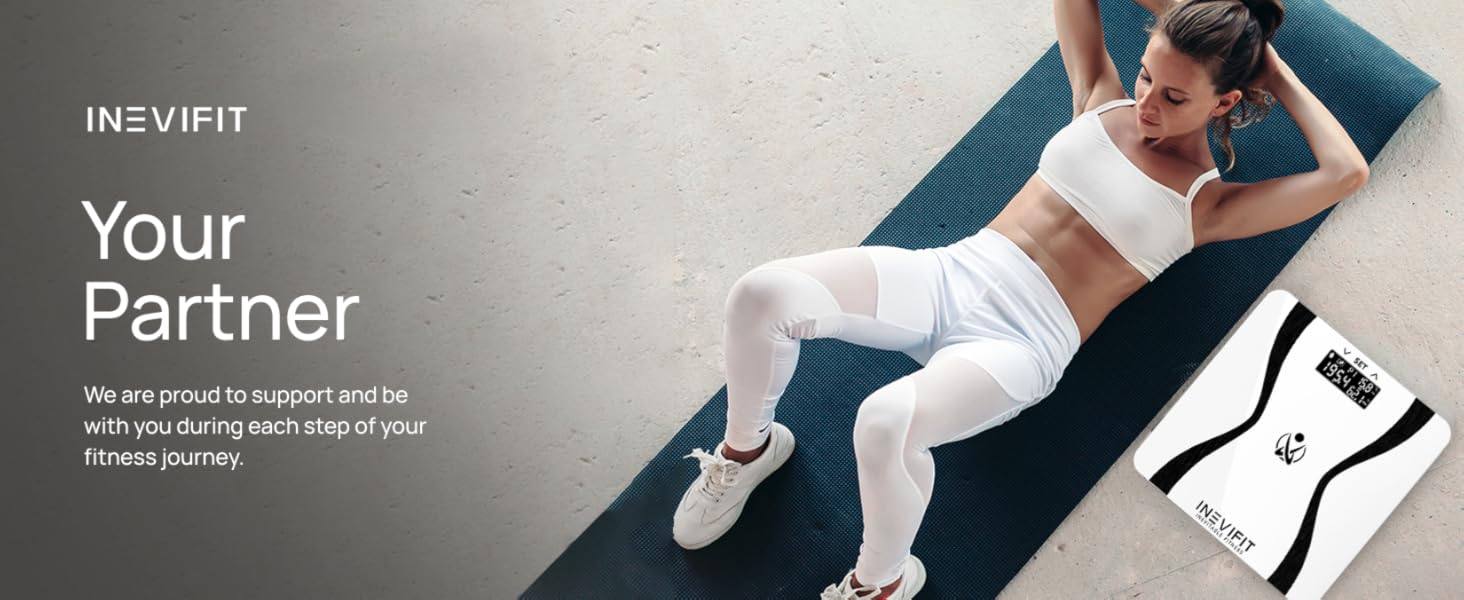 I-BA001W - INEVIFIT - Best Body Analyzer Scale - Premium A+