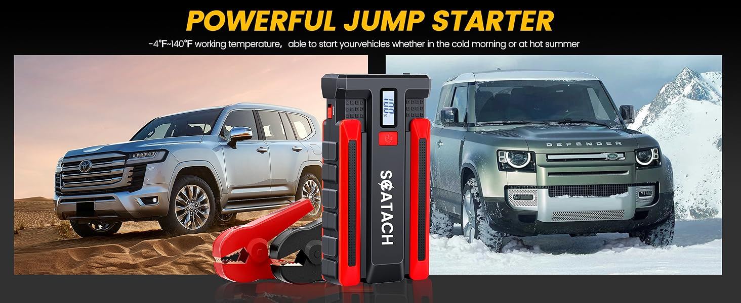 car jumper starter portable