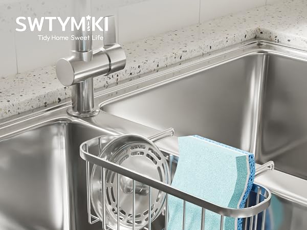 sink sponge holder for kitchen sink caddy sponge caddy for kitchen sink organizer