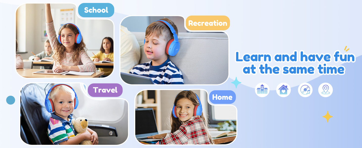 bluetooth headphones for kids