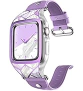 i-Blason Band Compatible with Apple Watch Band 42 mm, [Cosmo] Stylish Sporty Protective Bumper Ca...