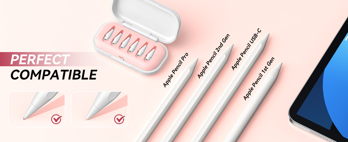 6 Pack Replacement Tips for Apple Pencil - 05