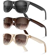 Foliful Polarized Sunglasses for Women Men - Trendy Classic Retro Sun Glasses Womens UV Protectio...