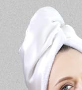 silk hair drying towel