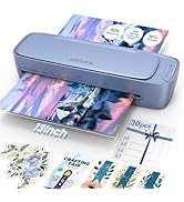 13 Inch Laminator Machine 11x17 with Laminating Sheets Personal Laminator for Teachers, 60S Warm ...