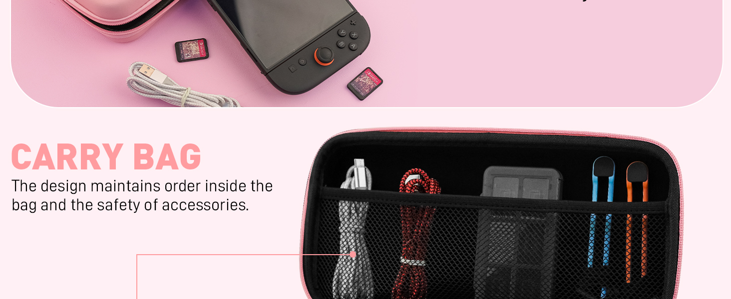 pink switch 2 case