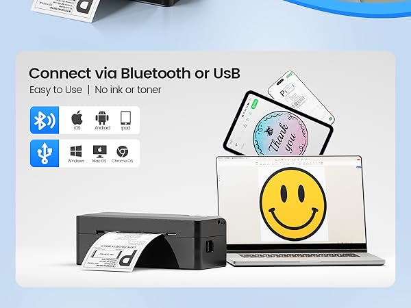 hermal Shipping Label Printer