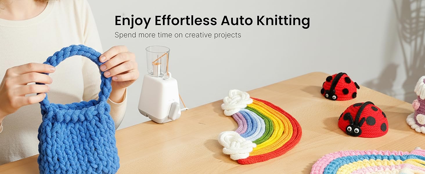 Enjoy Effortless Auto Knitting