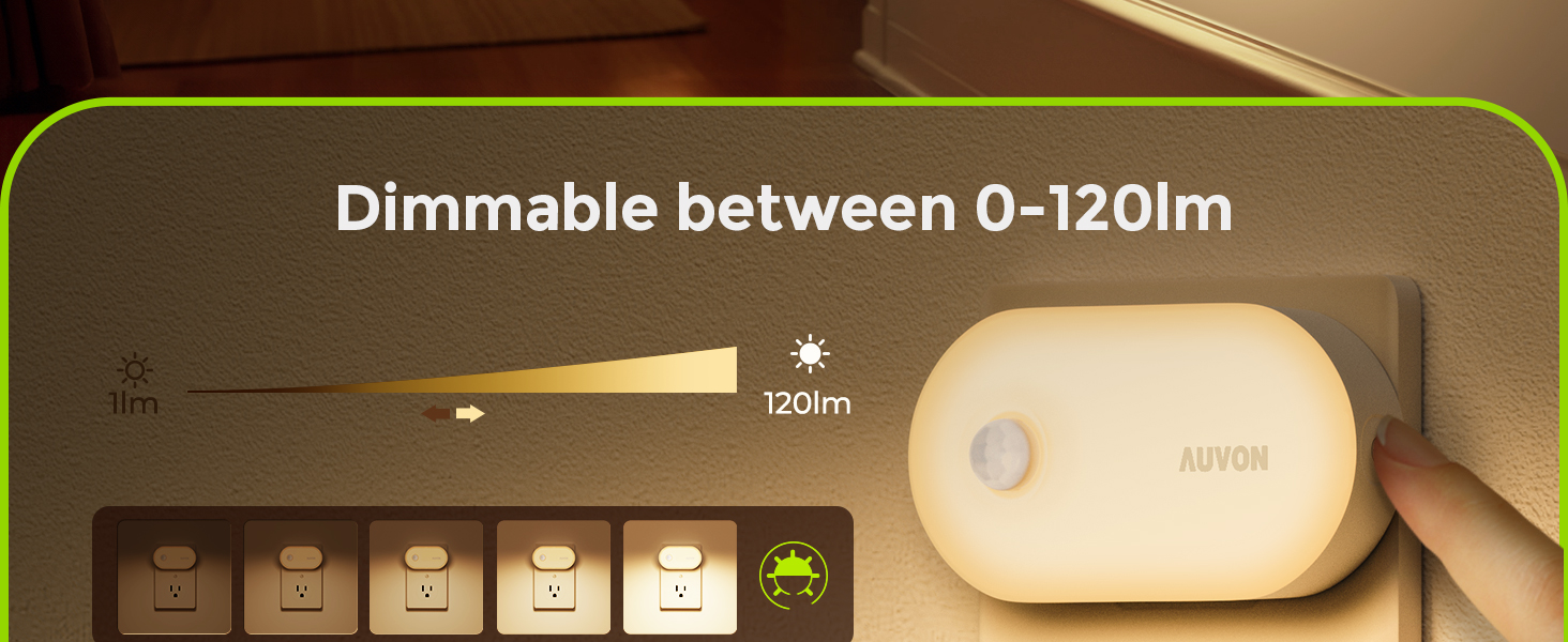 dimmable night light