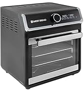West Bend Air Fryer Oven 15-Quart Capacity with Digital Controls Easy-View Door and 16 Cooking Pr...