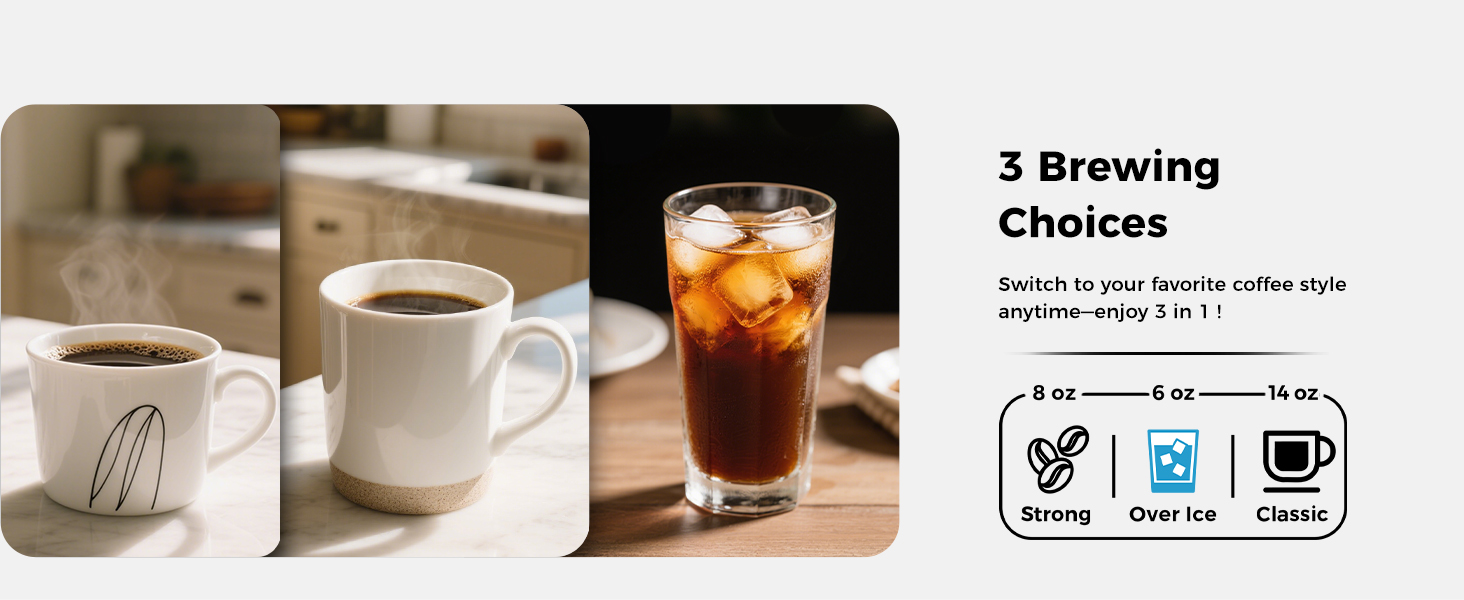 3 Brewing Choices