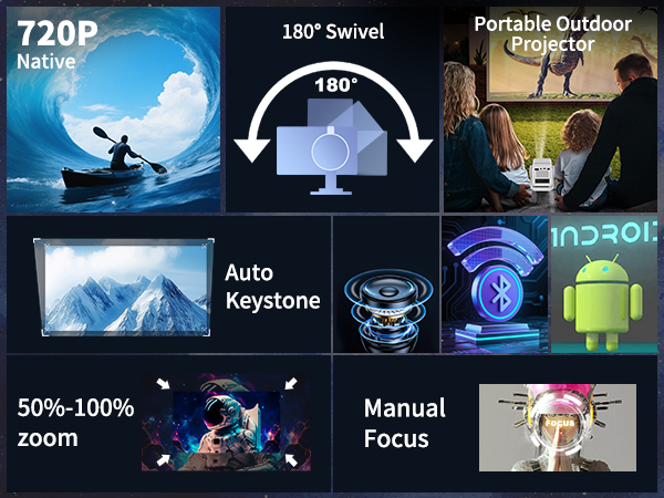 portable projector,projector for bedroom,indoor projector outdoor projector,