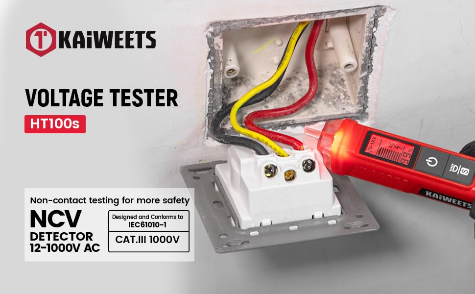 KAIWEETS Non-Contact Voltage
