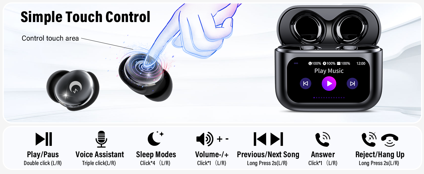 Smart Touch Earbuds