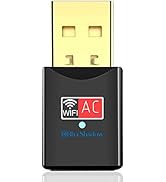Blueshadow USB WiFi Adapter - Dual Band 2.4G/5G Mini Wi-fi ac Wireless Network Card Dongle with H...