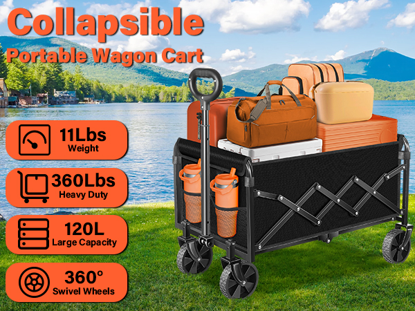 foldable wagon cart