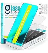Ksleri 2 Pack Matte Glass Screen Protector for iPhone 17 Pro Max 6.9-Inch with Auto Fit Box + 2 P...