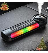 Treligate Smart Car Air Freshener with Solar, Car Diffuser with Auto On/Off, Aluminum Alloy Body,...
