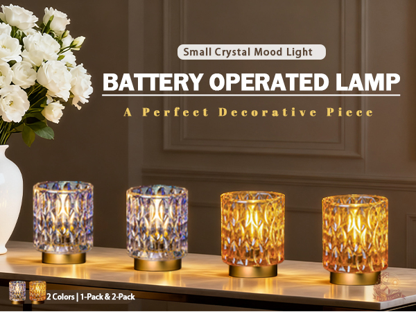 Battery Operated Table Lamp