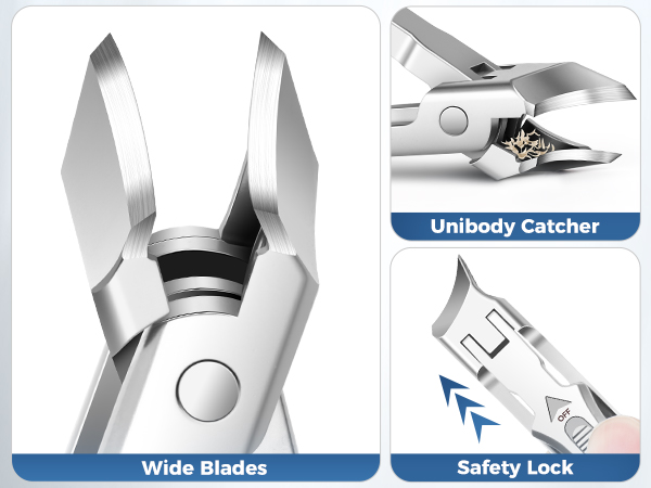 No Splash Toenail Clippers for Seniors