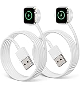 2 Pack for Apple Watch Charger, [MFi Certified] iWatch Charger Cable 3.3FT Magnetic Cord Compatib...