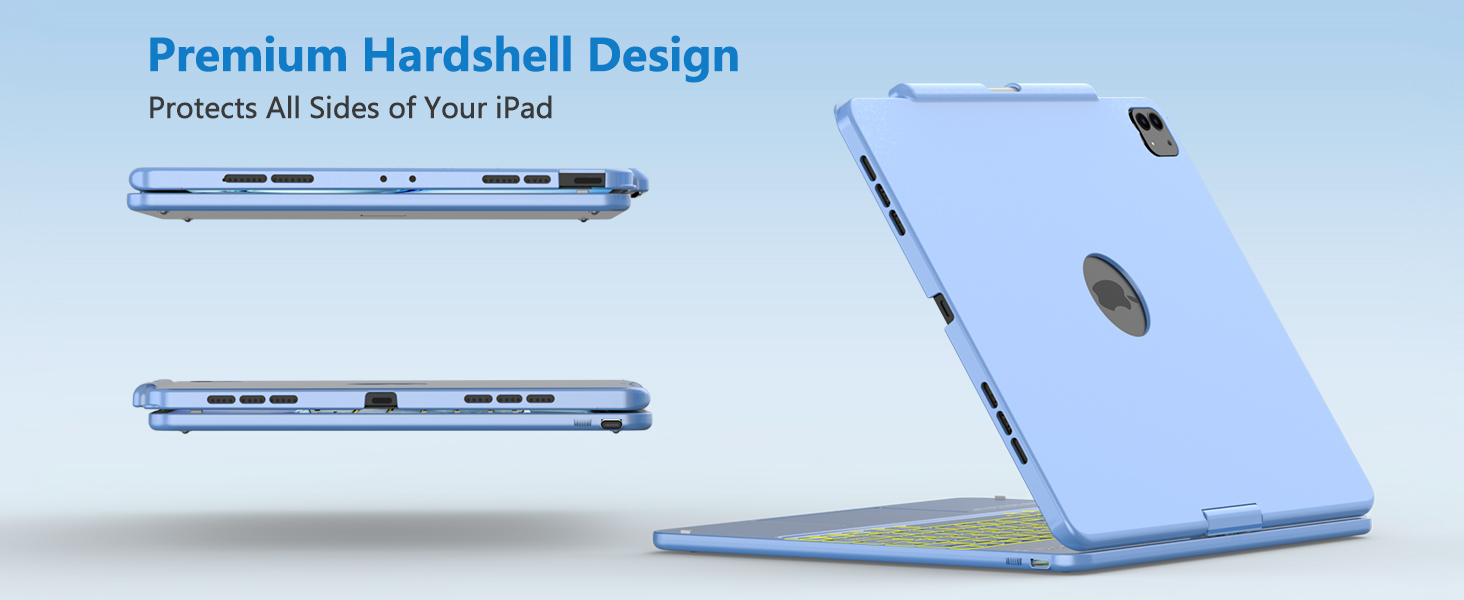 ipad air 13 inch keyboard case blue 26