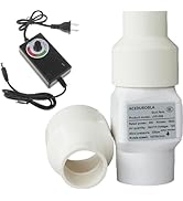 1 inch 2 inch Inline Duct Fan Booster Ventilation Fan Indoor Vent Blower Air Vent Exhaust Fan for...