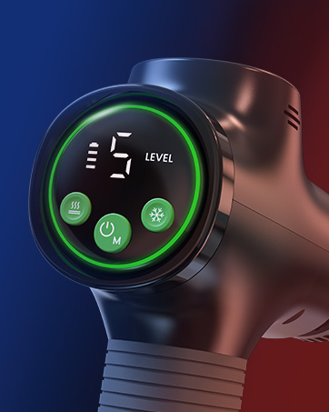 Massage Gun with Heat and Cold